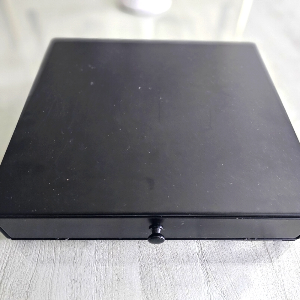 Sleek Black Storage K Cup Coffee Box Drawer